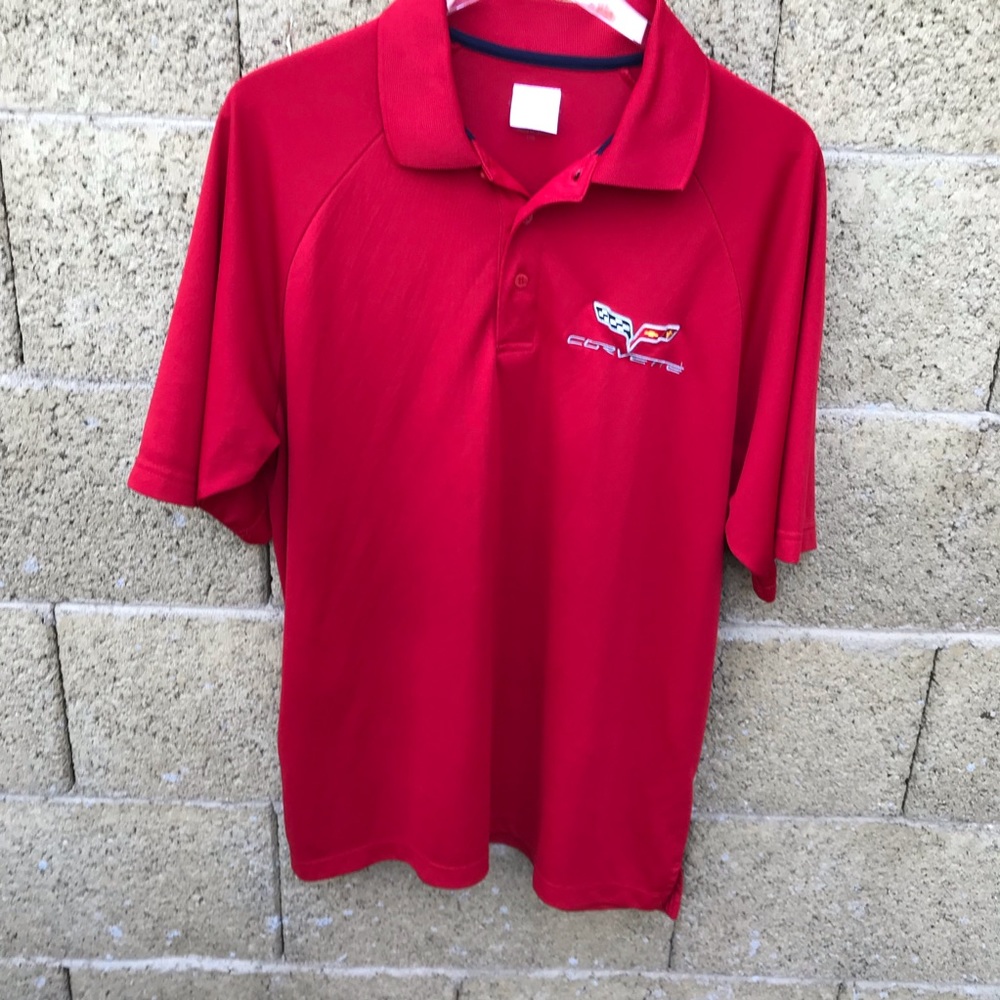 Elite Designs Corvette Red Polo #876